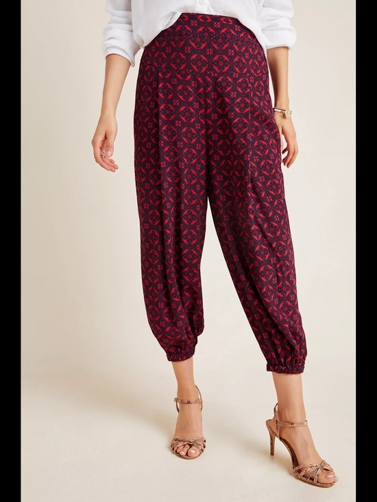 Anthropologie Pants - Anthropologie Printed Harem Pants